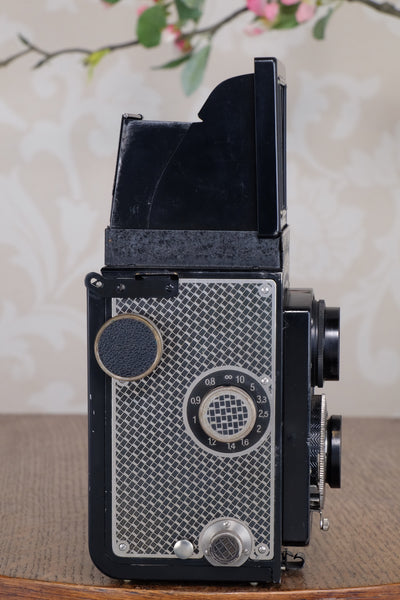 1934 Art-Deco Nickel-plated Rolleicord CLA’d, Freshly Serviced!