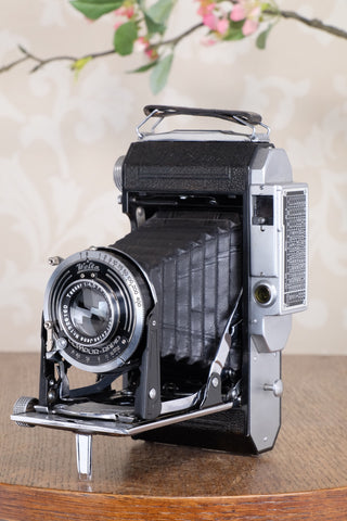 Rare! Near Mint 1937 WELTA WELTUR 6x9 Coupled Rangefinder Camera, CLA'd, Freshly serviced!