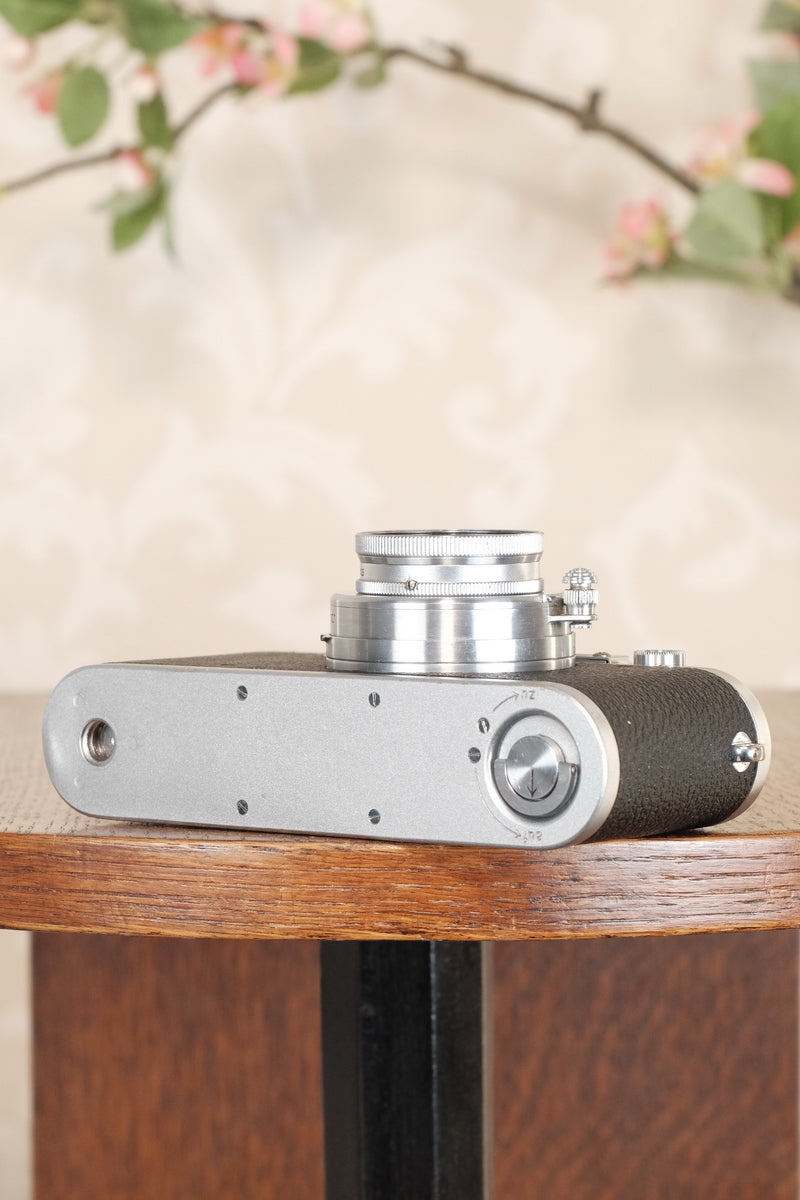 SUPERB! 1937 Leitz Leica IIIa, Freshly Serviced. CLA’d, Freshly Serviced! - Leitz- Petrakla Classic Cameras