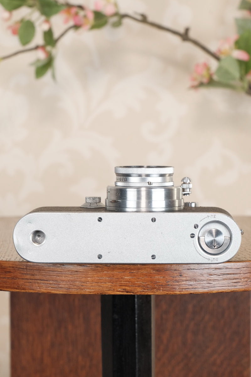 SUPERB! 1937 Leitz Leica IIIa, Freshly Serviced. CLA’d, Freshly Serviced! - Leitz- Petrakla Classic Cameras