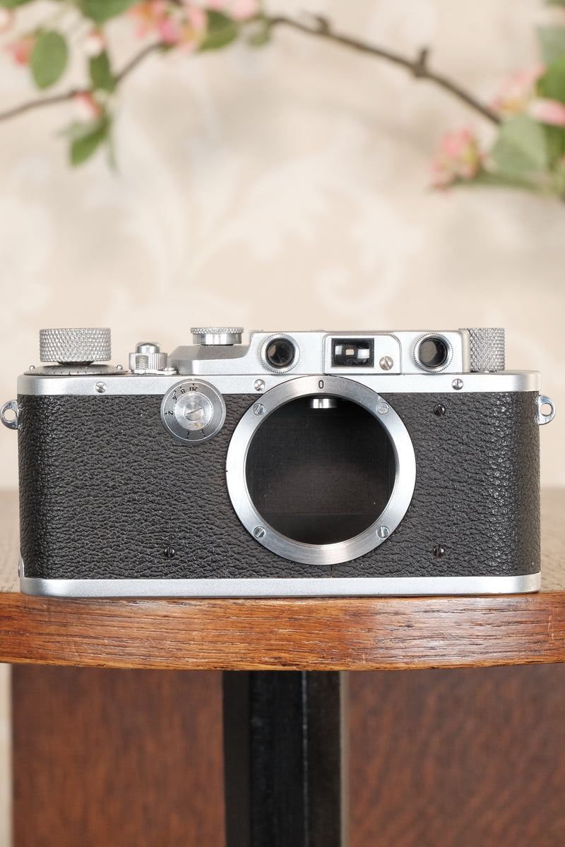 SUPERB! 1937 Leitz Leica IIIa, Freshly Serviced. CLA’d, Freshly Serviced! - Leitz- Petrakla Classic Cameras