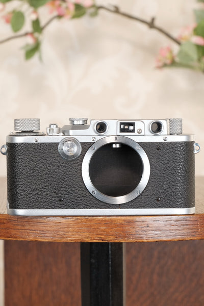 SUPERB! 1937 Leitz Leica IIIa, Freshly Serviced. CLA’d, Freshly Serviced! - Leitz- Petrakla Classic Cameras