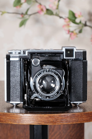 SUPERB! 1938 Zeiss Ikon Super Ikonta 6x6, Tessar lens, Freshly Serviced! - Zeiss-Ikon- Petrakla Classic Cameras