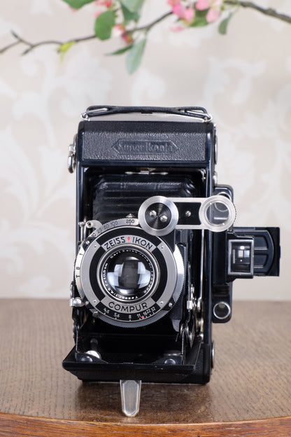 Near Mint 1933 Zeiss Ikon 6x9 Super Ikonta C, CLA’d, Freshly Serviced!