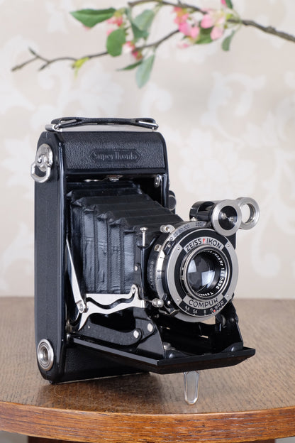 Near Mint 1933 Zeiss Ikon 6x9 Super Ikonta C, CLA’d, Freshly Serviced!