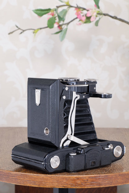 Near Mint 1933 Zeiss Ikon 6x9 Super Ikonta C, CLA’d, Freshly Serviced!