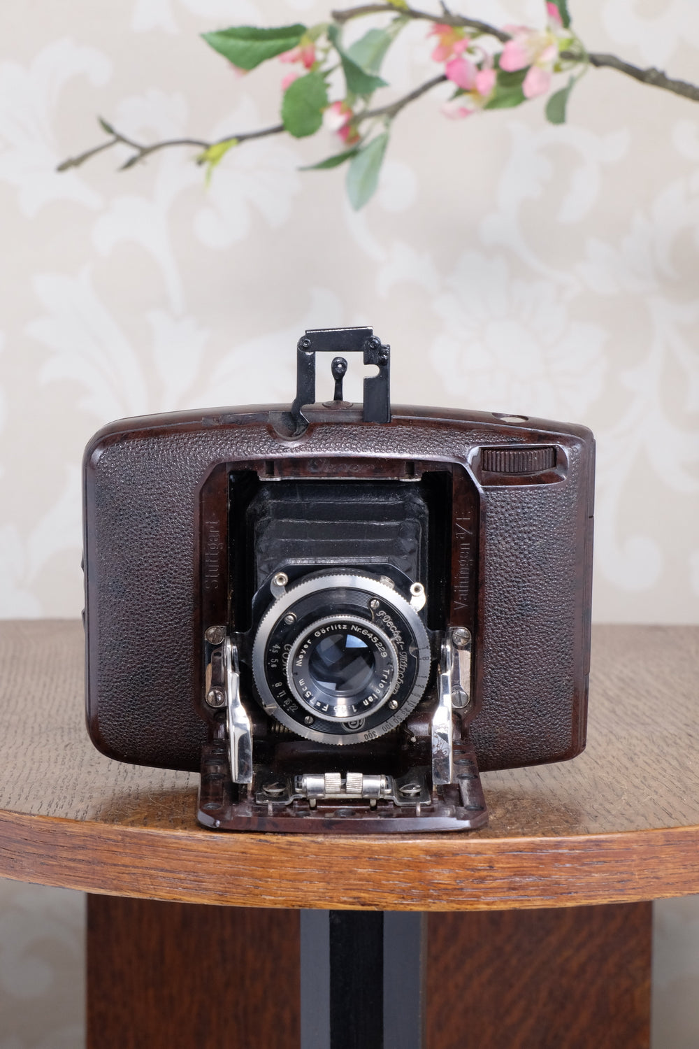 SUPERB! Rare 1934 Ebner 6x4.5 Brown Bakelite Art Deco Camera, Freshly serviced , CLA‘d