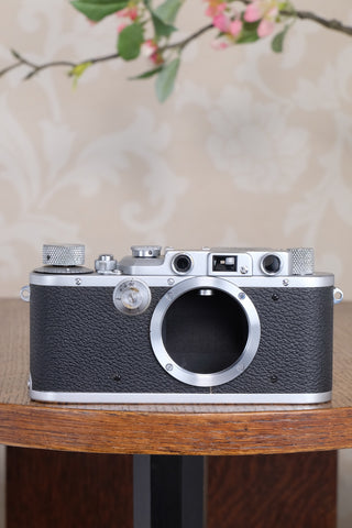 Superb 1939 Leitz Leica IIIa Freshly Serviced, CLA'd