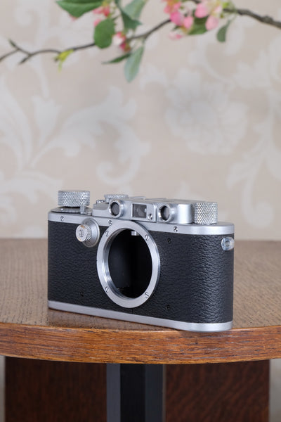 Superb 1939 Leitz Leica IIIa Freshly Serviced, CLA'd