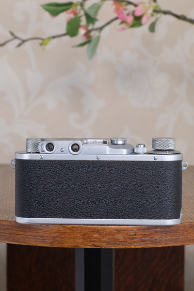 Superb 1939 Leitz Leica IIIa Freshly Serviced, CLA'd