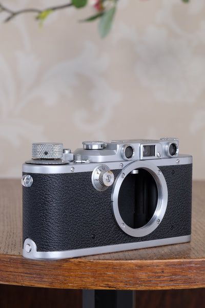 Superb 1939 Leitz Leica IIIa Freshly Serviced, CLA'd