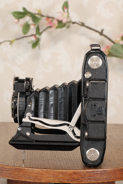 SUPERB! 1934 Zeiss Ikon Super Ikonta C, 6x9, Tessar lens, CLA'd, Freshly Serviced! - Zeiss-Ikon- Petrakla Classic Cameras