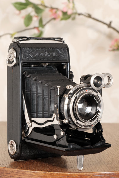 SUPERB! 1934 Zeiss Ikon Super Ikonta C, 6x9, Tessar lens, CLA'd, Freshly Serviced! - Zeiss-Ikon- Petrakla Classic Cameras