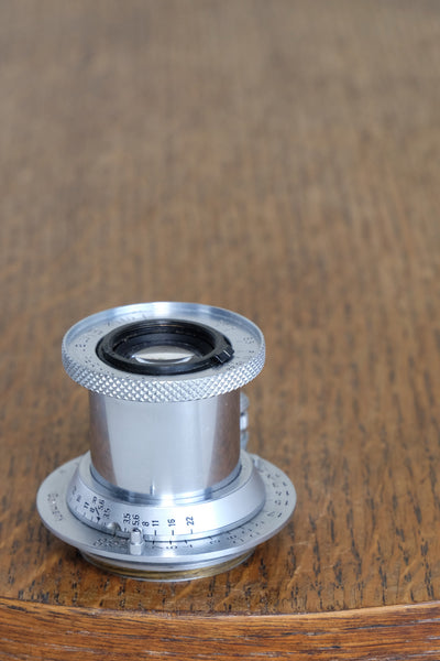 1949 Leitz Elmar 3.5/50mm coated Elmar lens