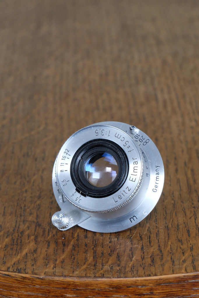 1949 Leitz Elmar 3.5/50mm coated Elmar lens
