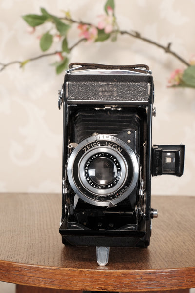 Near Mint! 1938 Zeiss-Ikon Nettar 6x9, Freshly Serviced, CLA'd! - Zeiss-Ikon- Petrakla Classic Cameras