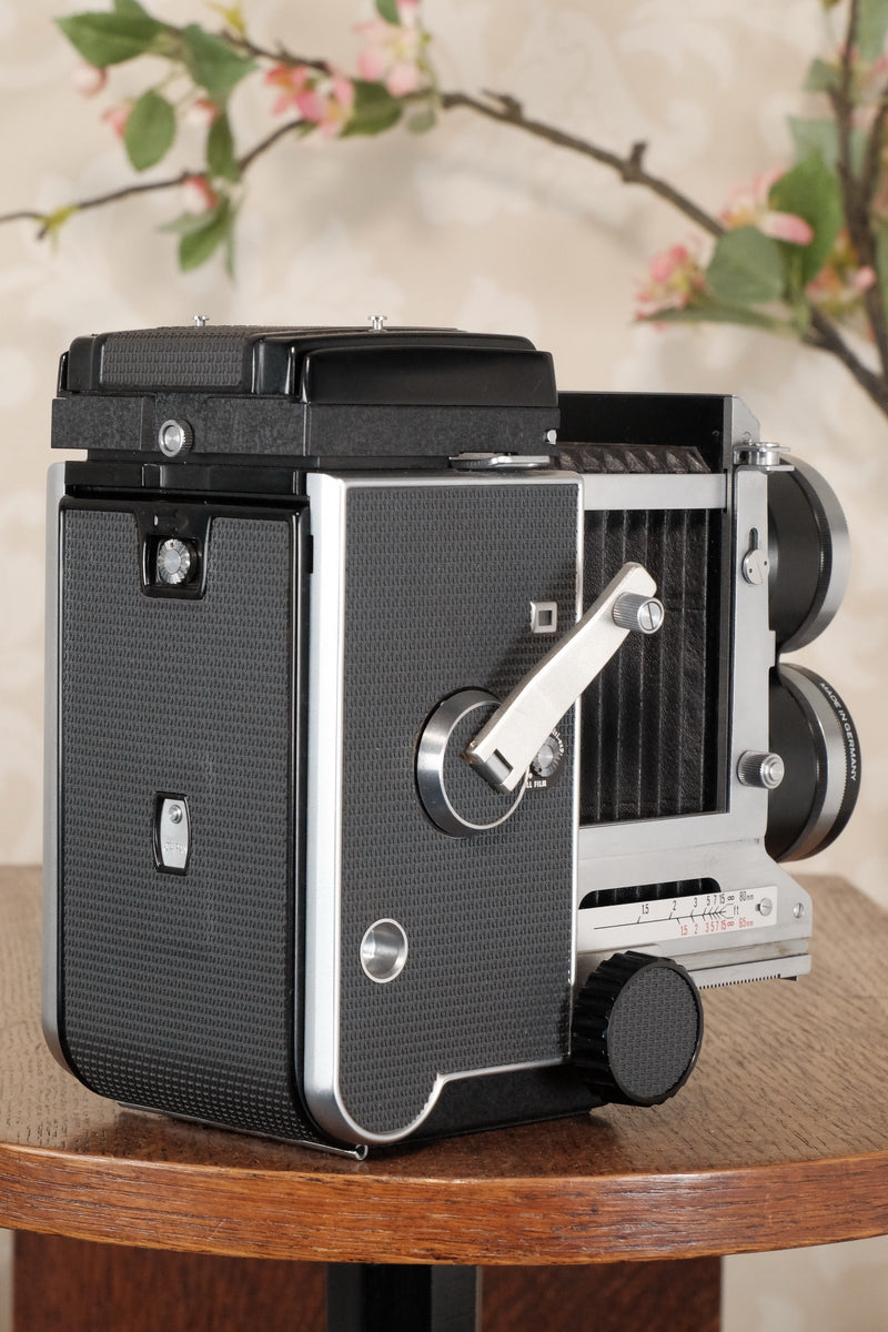 Near Mint! 1962 Mamiya C3 TLR, CLA'd, Freshly Serviced! - Voigtlander- Petrakla Classic Cameras