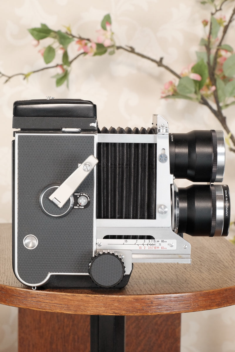 Near Mint! 1962 Mamiya C3 TLR, CLA'd, Freshly Serviced! - Voigtlander- Petrakla Classic Cameras