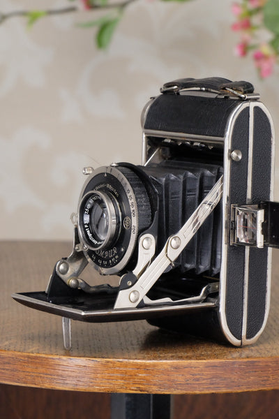 Rare! 6x6 1936 CERTO Super Sport Dolly, CLA'd, Freshly Serviced! - Certo- Petrakla Classic Cameras