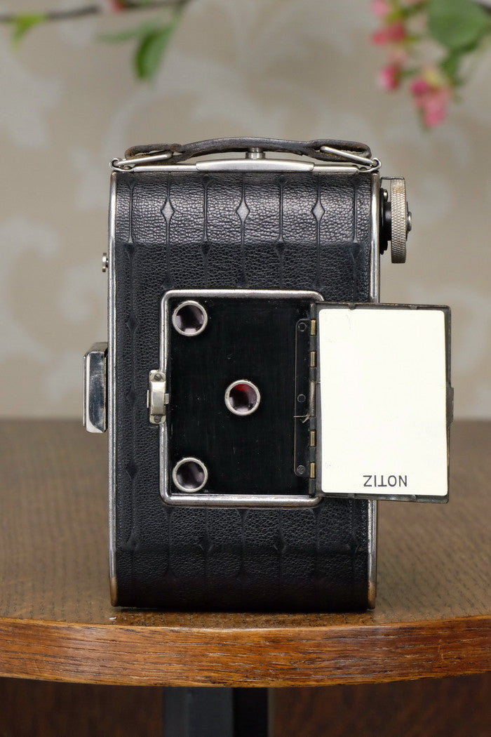 Rare! 6x6 1936 CERTO Super Sport Dolly, CLA'd, Freshly Serviced! - Certo- Petrakla Classic Cameras