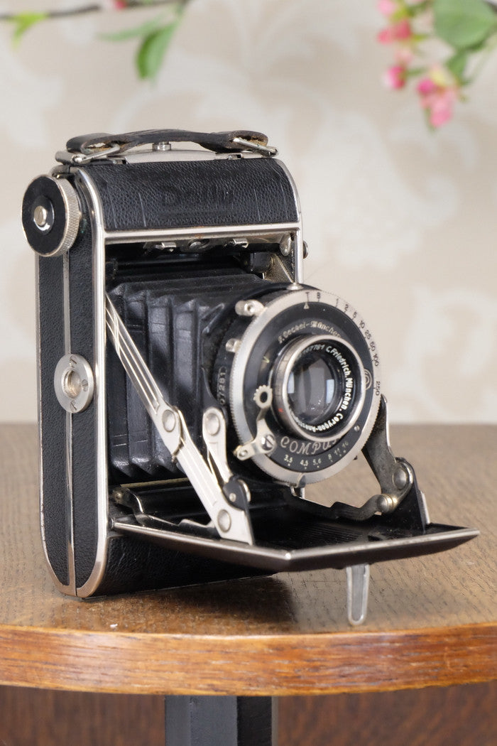 Rare! 6x6 1936 CERTO Super Sport Dolly, CLA'd, Freshly Serviced! - Certo- Petrakla Classic Cameras