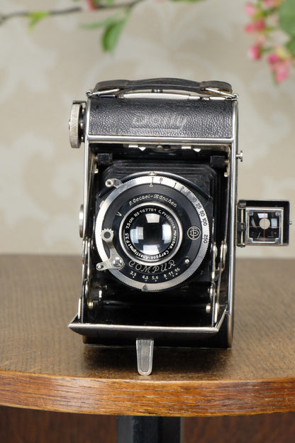 Rare! 6x6 1936 CERTO Super Sport Dolly, CLA'd, Freshly Serviced! - Certo- Petrakla Classic Cameras