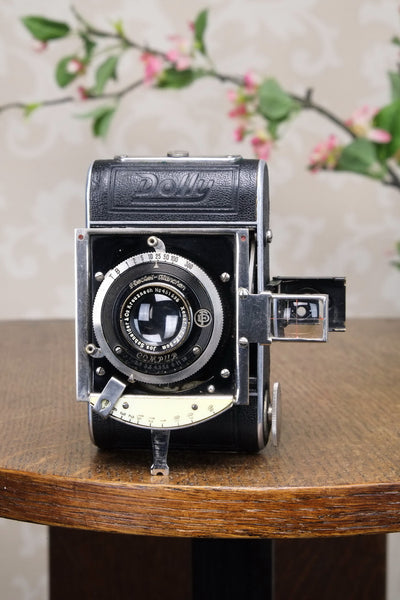 Lovely! 1934 CERTO DOLLY (model B), German folding camera. Freshly Serviced! - Certo- Petrakla Classic Cameras
