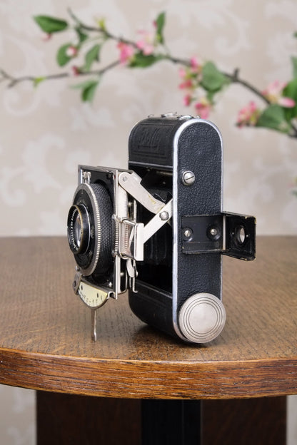 Lovely! 1934 CERTO DOLLY (model B), German folding camera. Freshly Serviced! - Certo- Petrakla Classic Cameras