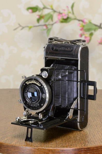 1933 Voigtlander 6x9 Folder with HELIAR lens, CLA'd FRESHLY SERVICED! - Voigtlander- Petrakla Classic Cameras