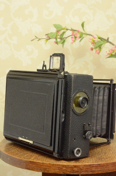 Near Mint cosmetics! circa1925 ICA Minimal-Palmos, Large Format 10x15cm camera. - Ica- Petrakla Classic Cameras