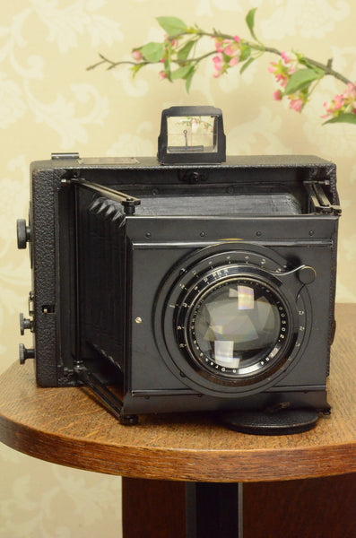 Near Mint cosmetics! circa1925 ICA Minimal-Palmos, Large Format 10x15cm camera. - Ica- Petrakla Classic Cameras