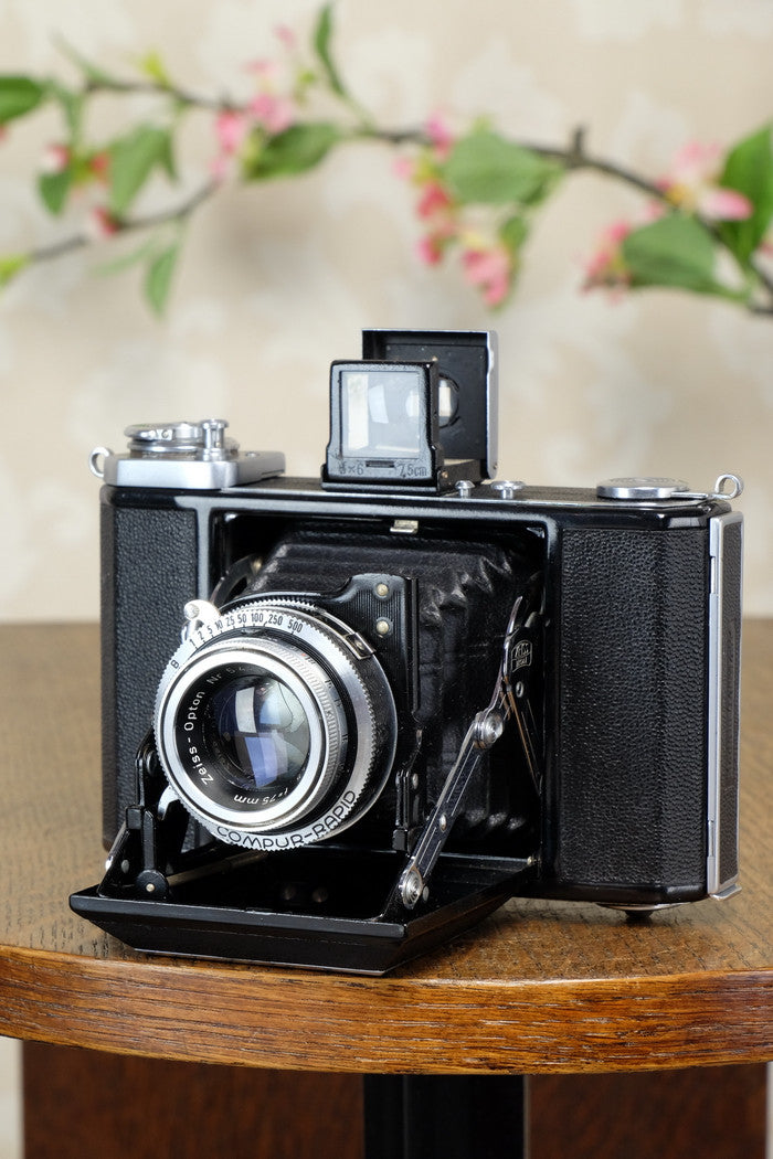 Superb! 1949 6x6 Zeiss Ikon Ikonta B 523/16 CLA’d, Freshly serviced! - Zeiss-Ikon- Petrakla Classic Cameras