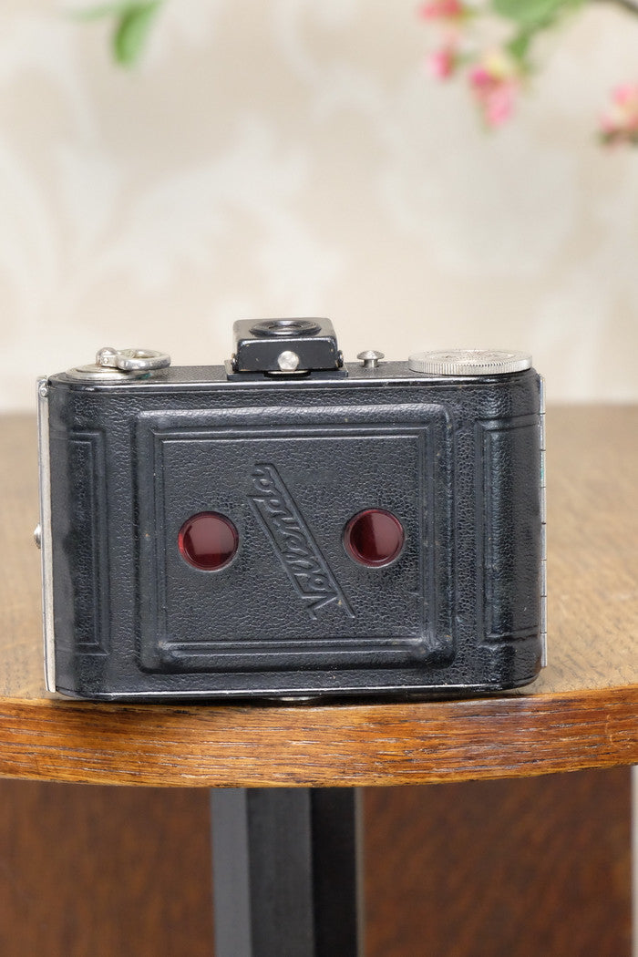 1931 Nagel Vollenda, German folding camera. Freshly Serviced! - Nagel- Petrakla Classic Cameras