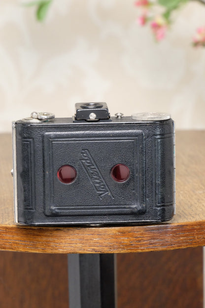 1931 Nagel Vollenda, German folding camera. Freshly Serviced! - Nagel- Petrakla Classic Cameras