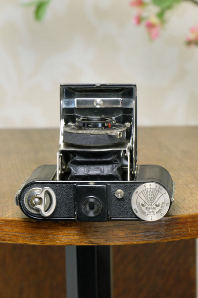 1931 Nagel Vollenda, German folding camera. Freshly Serviced! - Nagel- Petrakla Classic Cameras