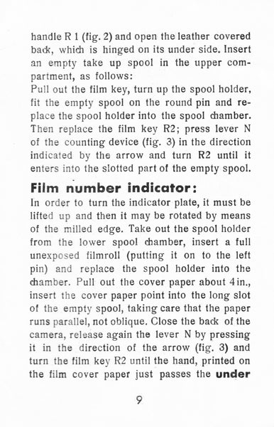 Instructions for use Roll-Op II, PDF DOWNLOAD! - Plaubel- Petrakla Classic Cameras