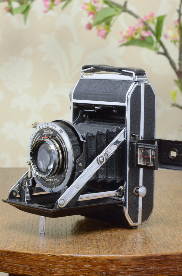 SUPERB 1935 6x4.5 Welta Perle, Freshly Serviced! - Welta- Petrakla Classic Cameras