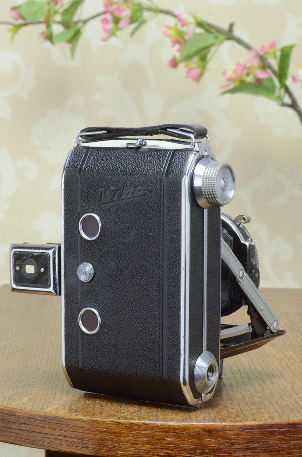 SUPERB 1935 6x4.5 Welta Perle, Freshly Serviced! - Welta- Petrakla Classic Cameras