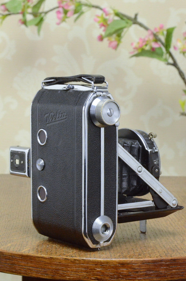 SUPERB 1935 6x4.5 Welta Perle, Freshly Serviced! - Welta- Petrakla Classic Cameras