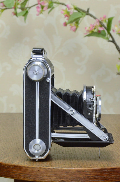 SUPERB 1935 6x4.5 Welta Perle, Freshly Serviced! - Welta- Petrakla Classic Cameras