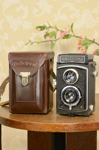 NEAR MINT! 1939 Rolleicord, FRESHLY SERVICED! - Frank & Heidecke- Petrakla Classic Cameras