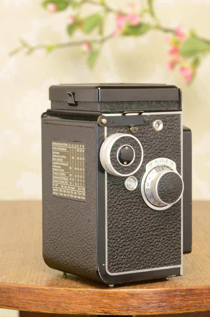 NEAR MINT! 1939 Rolleicord, FRESHLY SERVICED! - Frank & Heidecke- Petrakla Classic Cameras