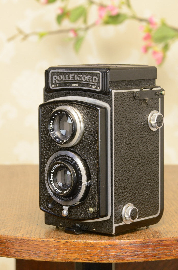 NEAR MINT! 1939 Rolleicord, FRESHLY SERVICED! - Frank & Heidecke- Petrakla Classic Cameras
