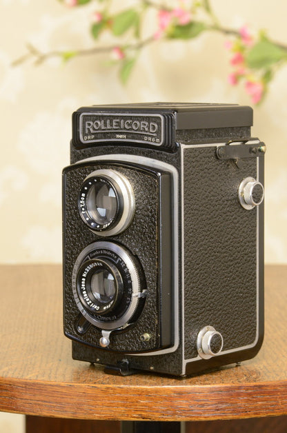 NEAR MINT! 1939 Rolleicord, FRESHLY SERVICED! - Frank & Heidecke- Petrakla Classic Cameras