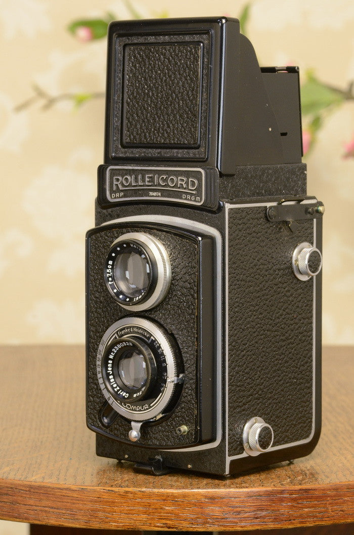 NEAR MINT! 1939 Rolleicord, FRESHLY SERVICED! - Frank & Heidecke- Petrakla Classic Cameras
