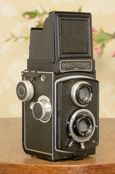 NEAR MINT! 1939 Rolleicord, FRESHLY SERVICED! - Frank & Heidecke- Petrakla Classic Cameras