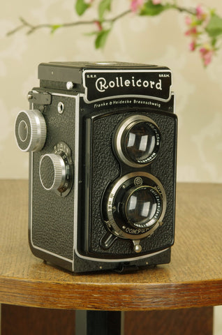 SUPERB! 1936 Rolleicord, FRESHLY SERVICED! - Frank & Heidecke- Petrakla Classic Cameras