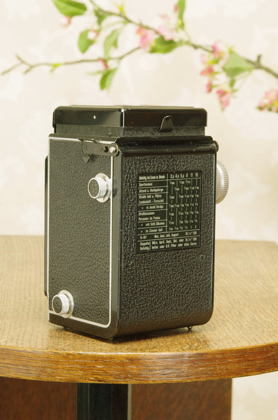 SUPERB! 1936 Rolleicord, FRESHLY SERVICED! - Frank & Heidecke- Petrakla Classic Cameras