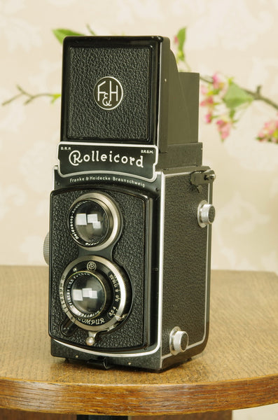 SUPERB! 1936 Rolleicord, FRESHLY SERVICED! - Frank & Heidecke- Petrakla Classic Cameras