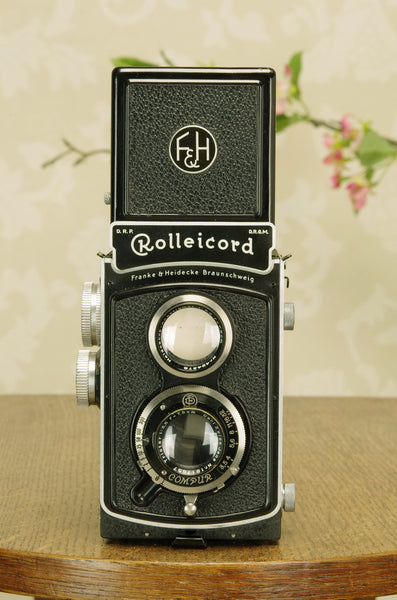 SUPERB! 1936 Rolleicord, FRESHLY SERVICED! - Frank & Heidecke- Petrakla Classic Cameras